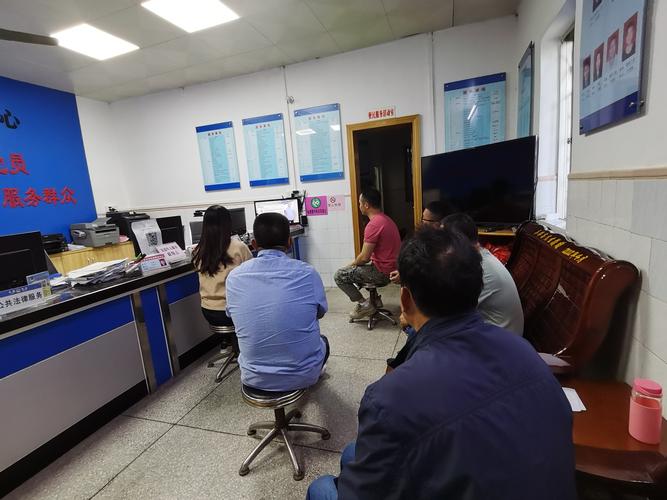 君堂镇开展网络安全教育培训情况